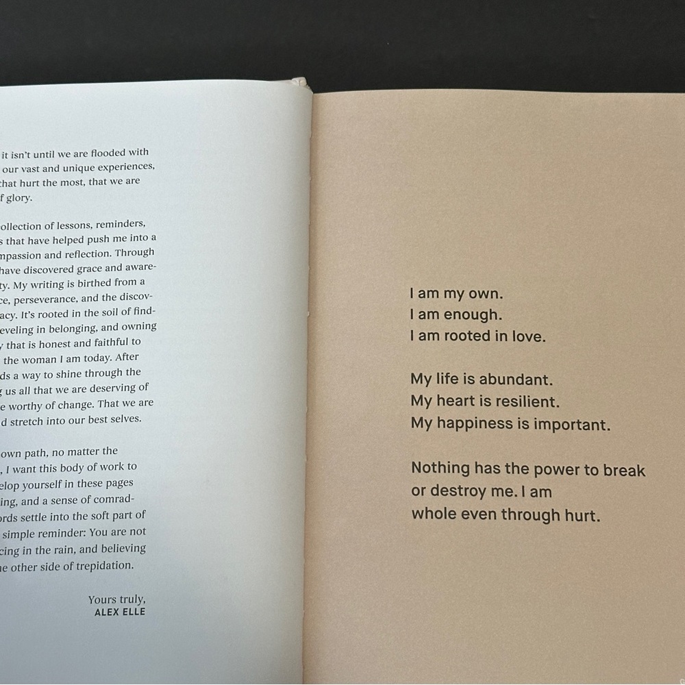 After the Rain Hardcover by Alexandra Elle | Memoir, Self-help | Hardcover - Picture 10 of 11